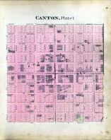 Canton - Plate 001, Stark County 1896